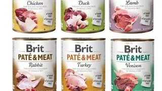 BRIT Pate&Meat Mix arome 6x800 g hrana umeda caine, pate