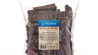 Recompense pentru caini PETMEX Esofag de vita plat 1kg