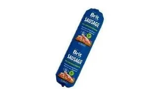 BRIT Sausage cu pui si vanat 800 g hrana caini