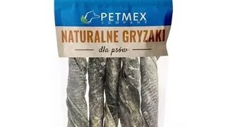 PETMEX Piele de cod twist 100g snack pentru caini