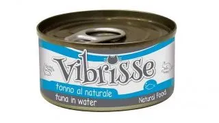 Hrana umeda pentru pisici Croci Vibrisse Natural, Ton, 70g