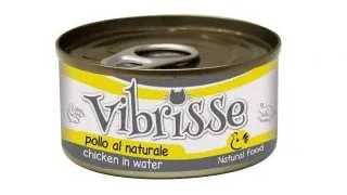 Hrana umeda pentru pisici Croci Vibrisse Natural, Pui, 6 x 70g