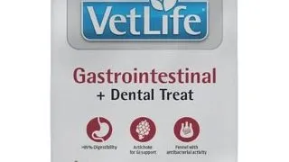 FARMINA Vet Life Dental Treat Gastrointestinal Mini 60 g Gustare dentara gastrointestinala pentru caini de rase mici