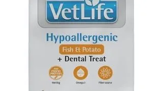FARMINA Vet Life Dental Treat Hypoallergenic Fish Mini 60 g Baton dentar cu peste, pentru caini de talie mica