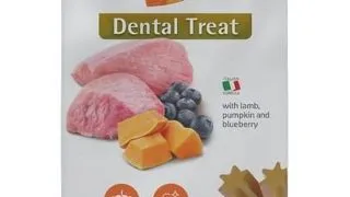 FARMINA N&D Pumpkin Dental Treat Lamb Blueberry Mini 60 g recompensa dentara caini de talie mica, cu miel