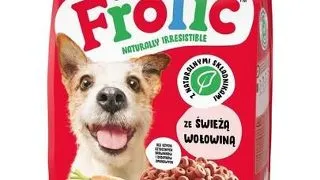 FROLIC Mini Naturally Irresistible 800 g hrana semi-umeda caini rase mici, cu vita