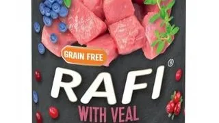DOLINA NOTECI RAFI Junior hrana umeda pentru catelusi, cu vitel 400 g