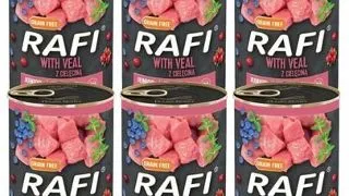 DOLINA NOTECI RAFI Junior Veal hrana catelusi, cu vitel 6x400 g