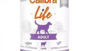 CALIBRA Dog Life Adult Lamb 400 g cu miel hrana pentru caini
