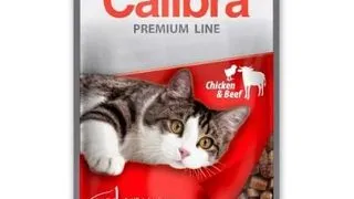 CALIBRA Cat Premium Line Adult Chicken&Beef 100 g cu vita si pui pentru pisici
