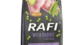 RAFI Hrana uscata pentru caini cu iepure 10 kg
