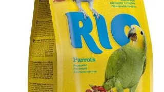 Hrana zilnica pentru papagali Rio, 500g