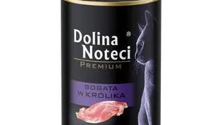 DOLINA NOTECI Premium Bogata in iepure conserva pisici adulte 400 g