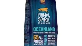 PRIMAL SPIRIT Oceanland Hrana semi-moale caini adulti, cu peste si orez 12 kg