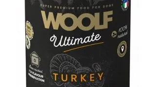 WOOLF Ultimate Adult Dog curcan si cimbru 400g hrana umeda caini adulti