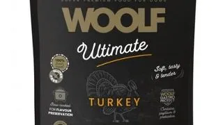 WOOLF Ultimate Soft Adult Dog curcan 1 kg hrana semi-umeda fara cereale pentru caini adulti