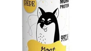 PAKA ZWIERZAKA PEPE Hrana umeda monoproteica cu carne de capra 99% 800 g