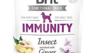 BRIT Care Dog Snack Immunity Insect 150 g recompense caini imunitate