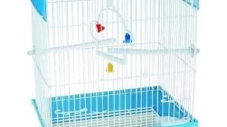 Colivie pentru pasari Tatrapet Dodo, 30 x 23 x 38 cm, turcoaz
