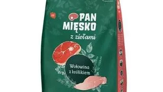 PAN MIESKO cu ierburi aromatice, vita si iepure M 3 kg caini rasa talie medie