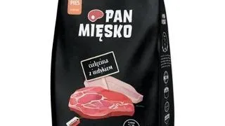 PAN MIESKO Hrana caini talie mica, cu vitel si curcan 20kg