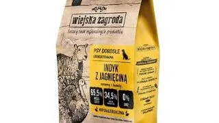 WIEJSKA ZAGRODA Hrana uscata curcan cu miel pentru caini, crochete M 9 kg