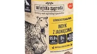 WIEJSKA ZAGRODA Curcan cu miel, hrana umeda pentru caini, 400 g