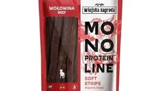 WIEJSKA ZAGRODA benzi moi monoproteice cu vita pentru caini 100 g