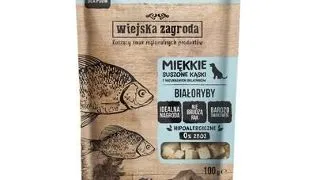 WIEJSKA ZAGRODA Peste Alb delicatesa pentru caini 100 g