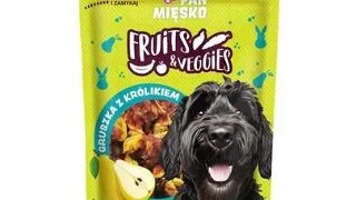 PAN MIESKO Fruits and Veggies Para cu iepurele gustare pentru caini 100 g