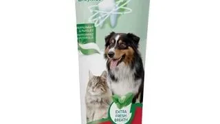 BEAPHAR pasta de dinti caini si pisici 100 g menta & patrunjel
