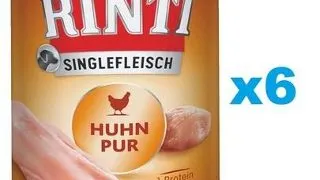 RINTI Singlefleisch Chicken Pure monoproteina pui 6x800 g pentru caine