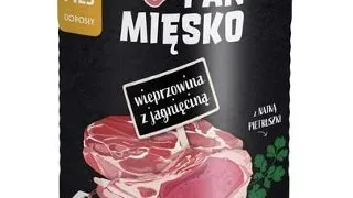PAN MIESKO Carne de porc cu miel hrana umeda pentru caini 400 g