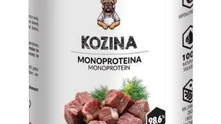 KUCHNIA SZEFA capra conserva monoproteica pentru caini 400 g