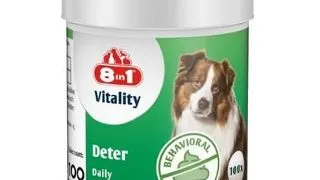 8IN1 Vitality Deter supliment anti-coprofagie caini 100 tablete