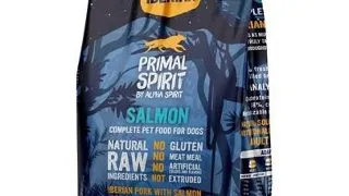 PRIMAL SPIRIT Iberian Adult Salmon 2x1kg cu somon hrana uscata caini