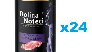 DOLINA NOTECI Premium cu iepure conserva pisici 24x400 g