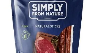 SIMPLY FROM NATURE Nature Sticks cu carne de caprioara 3 buc.