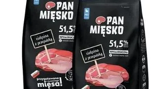 PAN MIESKO hrana catei crochete L 2x20 kg vitel si prepelita