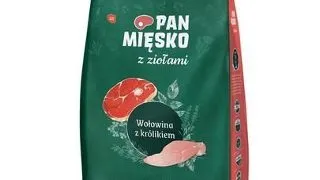 PAN MIESKO saci hrana caini medii M 2x20 kg vita si iepure