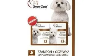 OVER ZOO Set pentru par alb si deschis la culoare, sampon 250 ml + balsam 240 ml
