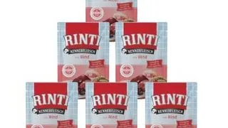 RINTI Kennerfleisch Beef 400 g 5+1 GRATIS hrana plic cu vita pentru caini