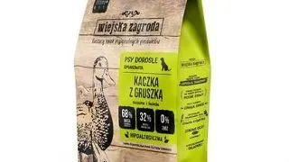 WIEJSKA ZAGRODA Hrana uscata caine talie medie, rata cu para M 2 kg