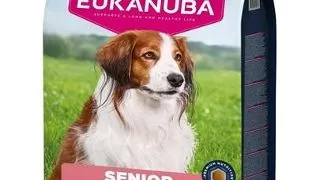 EUKANUBA Senior Small Medium Breeds Lamb Rice 12 kg hrana caine senior rase mici/medii bogata in miel si orez