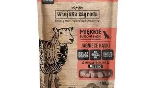 WIEJSKA ZAGRODA Gustari delicioase din miel pentru caini 100 g