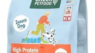 GREEN PETFOOD InsectDog with Salmon High Protein 900g hrana cu insecte si somon pentru caini activi