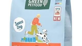 GREEN PETFOOD InsectDog with Salmon High Protein 3kg hrana caini activi, cu insecte si somon