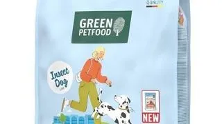 GREEN PETFOOD InsectDog with Salmon High Protein 7,5kg insecte si somon pentru caini activi