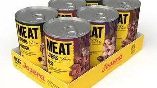 JOSERA Meat Lovers Pure Multipack 6x400g hrana caini