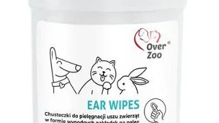OVER ZOO Ear Wipes servetele curatare urechi caini, pisici si rozatoare 50 buc.